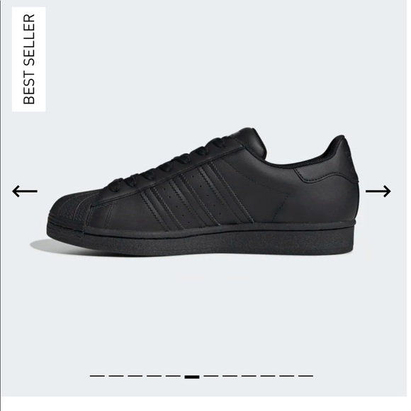 Original, Allstar Unisex Black Leather Adidas. - Picture 8 of 12